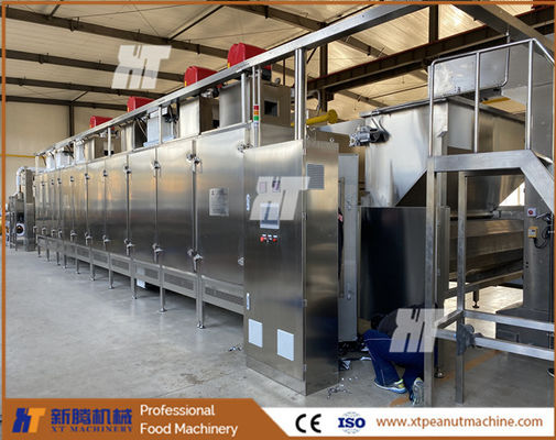 قیمت خوب دستگاه برشته کن آجیل اتوماتیک 14.6kw دستگاه بو دادن دانه کدو اسپند آنلاین