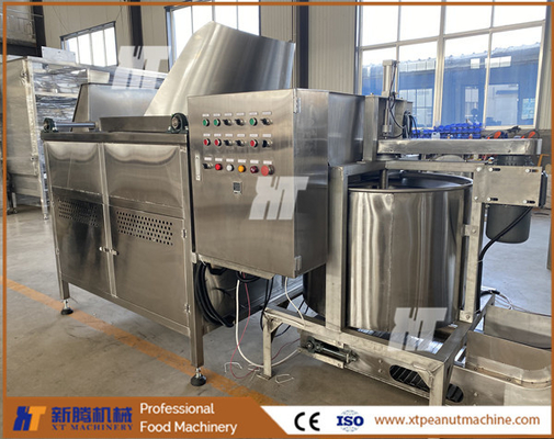قیمت خوب دسته ای دستگاه سرخ کردن بادام زمینی دستگاه طعم دهنده بادام زمینی نمکی OEM آنلاین