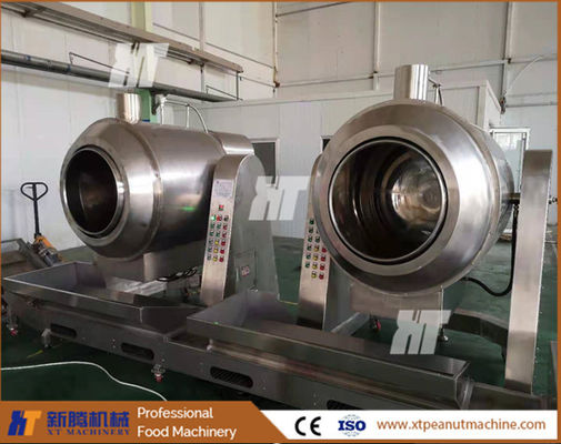 قیمت خوب دستگاه پوشش قند بادام زمینی و دستگاه گرمایش آنلاین