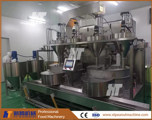 قیمت خوب ماشین ساخت هرز برگر بادام زمینی اتوماتیک برای بادام زمینی دارای طعم آنلاین