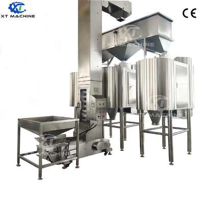 قیمت خوب Full Auto PLC Peanut Blanching Machine with 98% Efficiency and 1000kg/h Capacity for Industrial Peanut Processing آنلاین