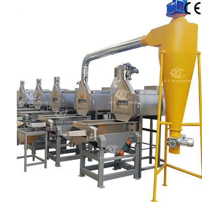 قیمت خوب 500-1000kg/h Peanut Cutting and Blanching Machine Split Nut Blanching Machine With CE Certification آنلاین