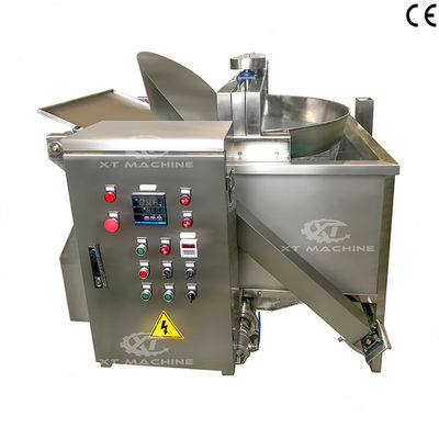 قیمت خوب دستگاه سرخ‌کن بادام زمینی با کنترل دمای خودکار و استیل ضد زنگ SUS304 برای سرخ کردن مواد غذایی آنلاین