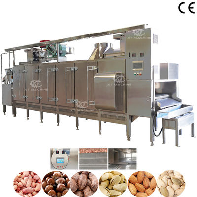 قیمت خوب Small Scale Nut Roasting Machine Food Grade Peanut Hazelnut Almond Baking Machine Suitable for Food Processing Plants آنلاین