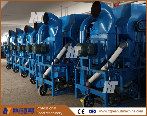 قیمت خوب دستگاه پوست کن بادام زمینی ISO 800-5000 کیلوگرم بر ساعت پاک کننده پوسته بادام زمینی خودکار آنلاین