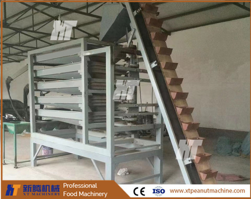 قیمت خوب 2000-8000kg/H دستگاه درجه بندی بادام زمینی 5 لایه دستگاه مرتب سازی بادام زمینی الک آنلاین