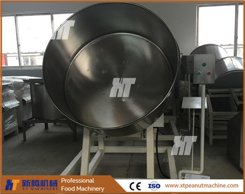 قیمت خوب دستگاه پوشش بادام زمینی کوچک ISO 200kg/H پوشش داده شده بادام زمینی دستگاه پوشش آجیل آنلاین