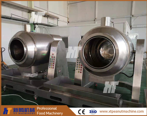 قیمت خوب ماشین آلات پردازش بادام زمینی 220 ولت Coater Peanut Burger Coating Machine Coating Sugar Coating آنلاین