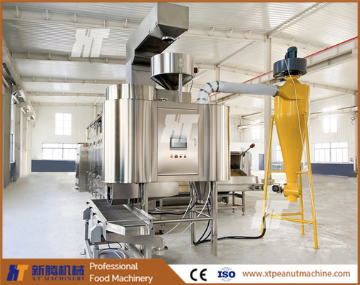 قیمت خوب ماشین سفید کننده بادام زمینی 500 کیلوگرم با زمان خنک شدن 10-15 دقیقه آنلاین