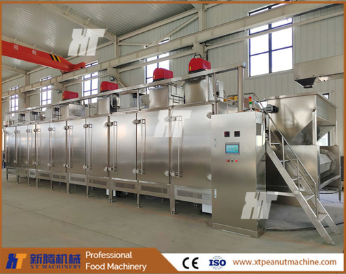 قیمت خوب ماشین صنعتی برای سرخ کردن آجیل آلفون آجیل مستمر بادام آجیل هوزل آنلاین