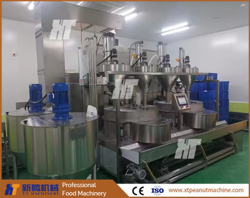 قیمت خوب کنترل کننده PLC ماشین پوشش بادام زمینی اتوماتیک ماشین پوشش بادام زمینی آنلاین