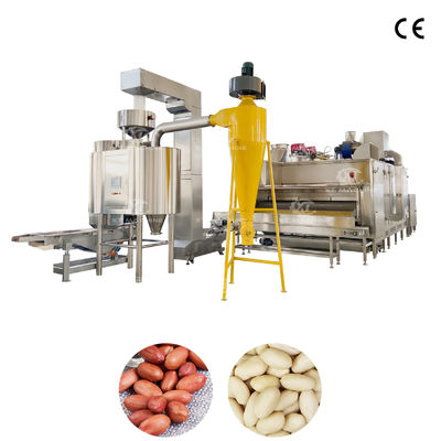 قیمت خوب دستگاه فولاد ضد زنگ 500 kg/h برای شق کردن باد باد زمینی ها یا فیستا، با کنترل PLC برای شق کردن کارآمد. آنلاین