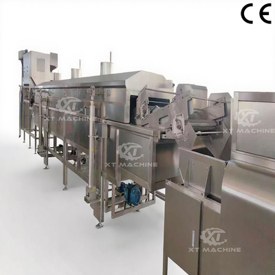قیمت خوب دستگاه سرخ کردن مستمر فولاد ضد زنگ برای بادام زمینی و توت های کجوی در 0.6-0.8Mpa آنلاین