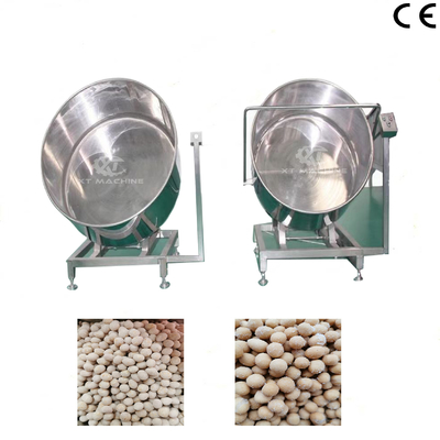 قیمت خوب دستگاه پوشش تک‌پارچه آب‌نبات بادام‌زمینی اتوماتیک 100 کیلوگرم در ساعت، تجهیزات پوشش دوار آنلاین