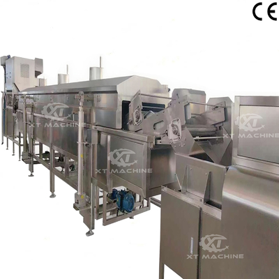 قیمت خوب دستگاه سرخ کردن مستمر فولاد ضد زنگ برای بادام زمینی و توت های کجوی در 0.6-0.8Mpa آنلاین