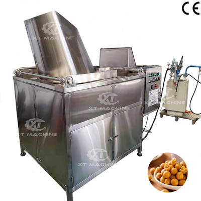 قیمت خوب S304 ماشین سرخ کردن دسته دسته ی فودر اتوماتیک دانه های بادام زمینی آفتابگردان کاجو هازلوت آنلاین