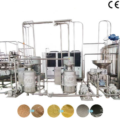 قیمت خوب 1000 ~ 1500KG / H ماشین برش و آسیاب با سرعت بالا ماشین ساخت کره بادام زمینی آنلاین