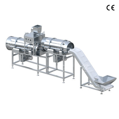قیمت خوب دستگاه طعم دهی کاملا اتوماتیک SS304 دو رولر با ظرفیت 500-1000 کیلوگرم در ساعت برای آجیل ها میان وعده های گوشت ادویه جات آنلاین