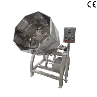 دستگاه چاشنی‌زن هشت‌ضلعی S304 برای اسنک، 500 کیلوگرم در ساعت، میکسر مواد غذایی