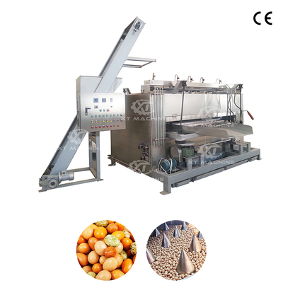 قیمت خوب دستگاه بو دادن آجیل با ظرفیت 50-100 کیلوگرم در ساعت با کنترل PLC آنلاین