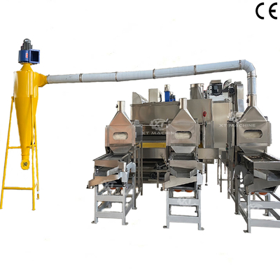 قیمت خوب 1000kg/h Peanut Blanching Machine SUS304 Industrial Grade آنلاین