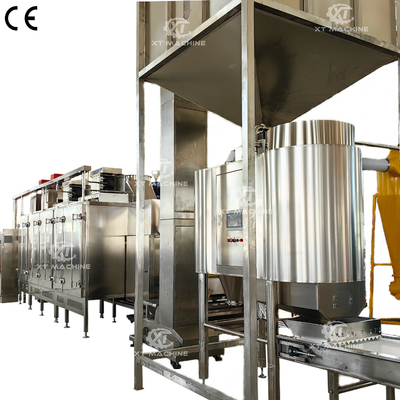قیمت خوب Blanched Peanut Production Line 1000kg/h-2000kg/h 98% Breaking Rate آنلاین
