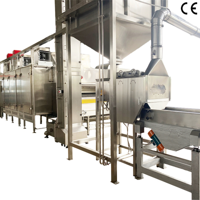 قیمت خوب SS304 Roasted Peanut Blanching  Processing Plant with 98% Blanching Rate آنلاین