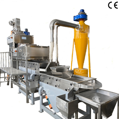 قیمت خوب دستگاه خردکن آجیل 500 کیلوگرم در ساعت برای فرآوری بادام زمینی، بادام هندی و پسته آنلاین