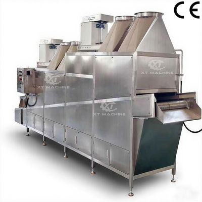 قیمت خوب 500 کیلوگرم در ساعت آجیل ماشین خنک کننده مواد غذایی سرخ شده آجیل سیستم خنک کننده آجیل برای بادام آجیل آجیل ماکادامی آنلاین