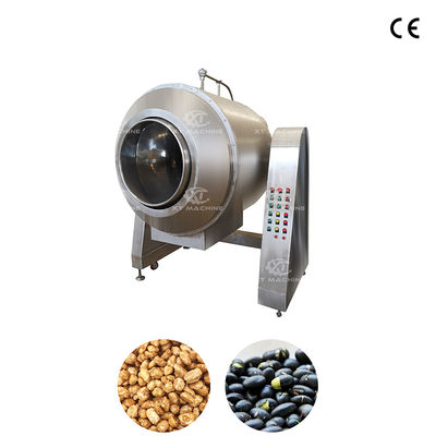 قیمت خوب بارابانی ماشین گرم کردن دانه های گاز 70 کیلوگرم/پارتی، تجهیزات برای تهیه بادام زمینی شکر، ماده فولاد ضد زنگ 304 آنلاین