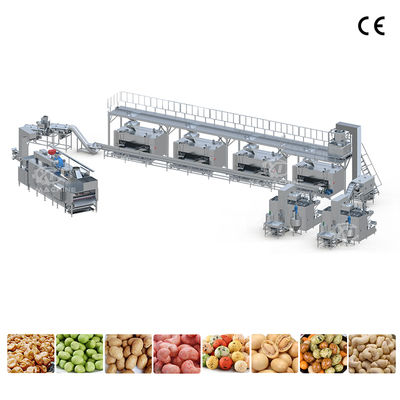 قیمت خوب لاین کاملا اتوماتیک برای پوشاندن و tostado از بادام زمینی با عسل، ماشین پوشاندن برای بادام زمینی با طعم بادام زمینی آنلاین