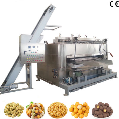 100 کیلوگرم/ساعت 304 فولاد ضد زنگ آجیل سوئیچ روستینگ ماشین با 220V / 380V فولاد کوره برای گیاهان پردازش آجیل