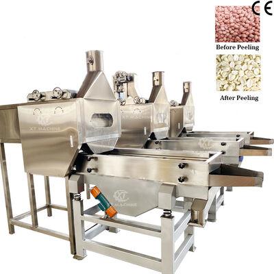 قیمت خوب SS304 ماشین سفید کردن هسته بادام زمینی با وزن 500kg/h-1000kg/h برای کارخانه های فرآوری مواد غذایی آنلاین