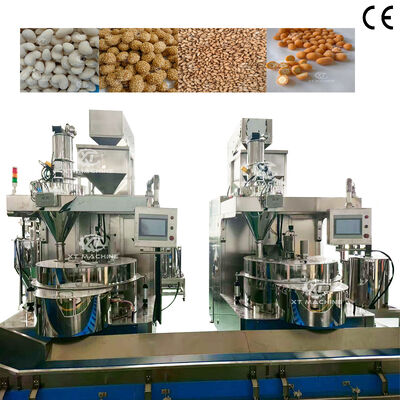 200kg/h-1000kg/h فولاد ضد زنگ PLC کنترل شده آشامیدنی مواد غذایی پوشش ماشین خودکار مغز پوشش ماشین