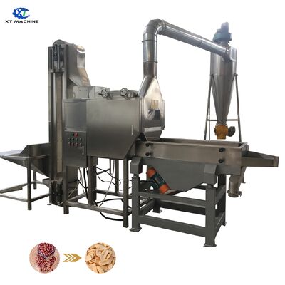 قیمت خوب 800 تا 1000 کیلوگرم در ساعت ظرفیت ماشین سفید کننده بادام زمینی برای خط پردازش خمیر بادام زمینی آنلاین