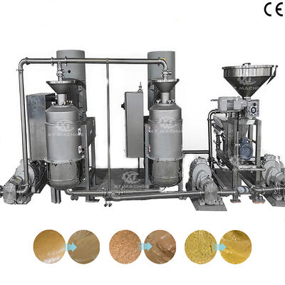 قیمت خوب ماشین خردکن بادام زمینی با سرعت بالا و ماشین آسیاب کره بادام زمینی با 200-300 شبکه برای کارخانه های پردازش بادام زمینی آنلاین