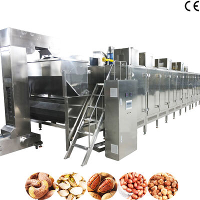 قیمت خوب ماشین پخت دانه های مستمر با درجه حرارت تنظیم شده مواد SS304 و ظرفیت 1000 کیلوگرم در ساعت آنلاین