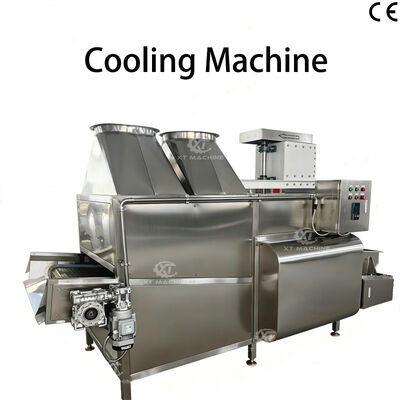 قیمت خوب دستگاه خنک کننده بادام زمینی سرخ شده تجاری 500-1500 کیلوگرم در ساعت با گرمایش برقی آنلاین