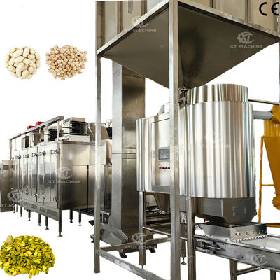 قیمت خوب 1000kg/h تا 2000kg/h تولید فولادی ضد زنگ 304 ساخت و ساز آنلاین