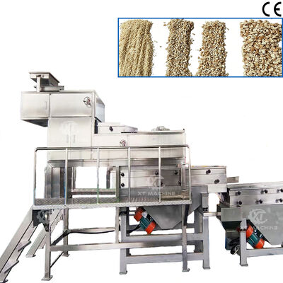 قیمت خوب 500kg/h-1000kg/h ماشین خرد کردن بادام زمینی از فولاد ضد زنگ 304 آنلاین