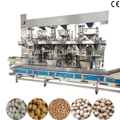 قیمت خوب ماشین پوشش دانه های بادام زمینی ژاپنی با ظرفیت بزرگ کاملا اتوماتیک آنلاین