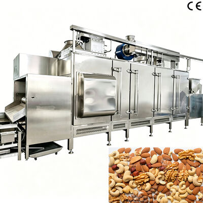 قیمت خوب ماشین تندیس های پیوسته 300-500kg / h ماشین تندیس آویس با کنترل PLC و ساخت فولاد ضد زنگ 304 برای کارخانه های پردازش آویس آنلاین