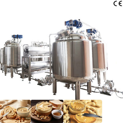 قیمت خوب مخزن مخلوط کردن/خنک کردن/خارج کردن گاز بادام زمینی با قیمت پایین با ظرفیت پردازش سفارشی و عایق حرارتی آنلاین