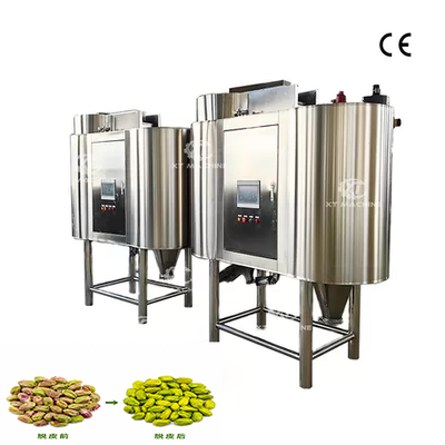 قیمت خوب دستگاه پاک کننده پوست قرمز بادام زمینی 500 کیلوگرم در ساعت با کنترل PLC برای پاک کردن پوست پسته با راندمان بالا آنلاین