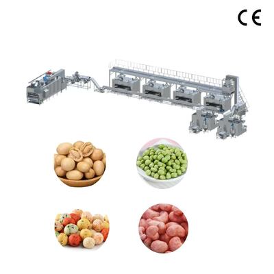 قیمت خوب خط تولید کاملاً اتوماتیک سرخ کردن بادام زمینی روکش شده OEM، کارخانه فرآوری بادام هندی و بادام آنلاین